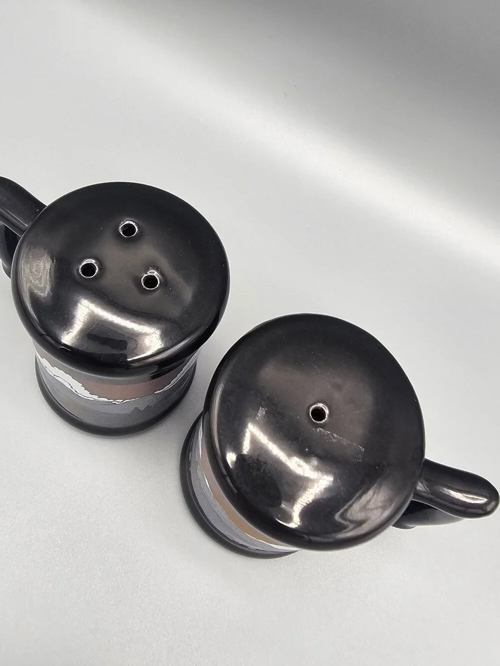 Vintage KWC Made in Korea Utah Scenic Ceramic Salt and Pepper Shakers